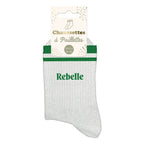chaussettes Rebelle à bandes