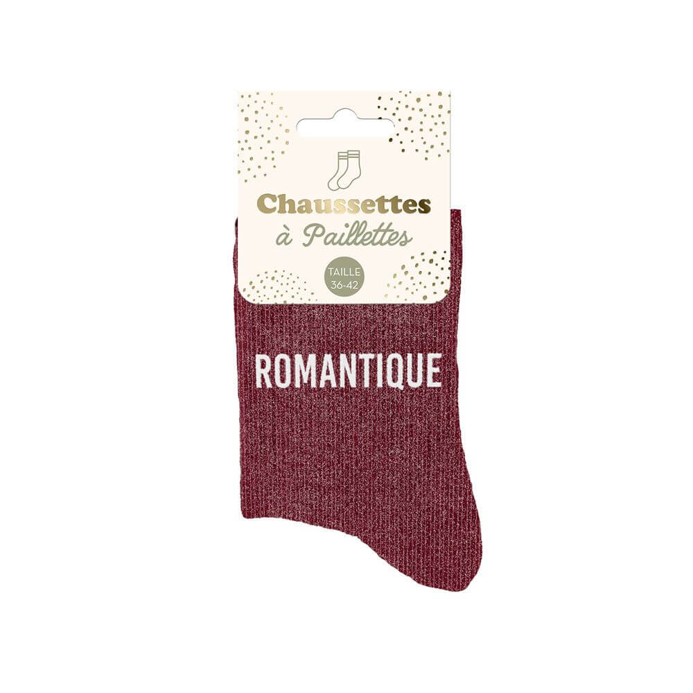 chaussettes romantique