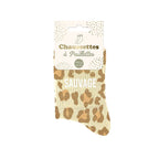 chaussettes sauvage leopard