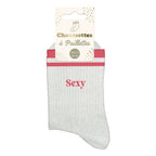 chaussettes Sexy à bandes