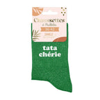 Chaussettes à paillettes Tata chérie