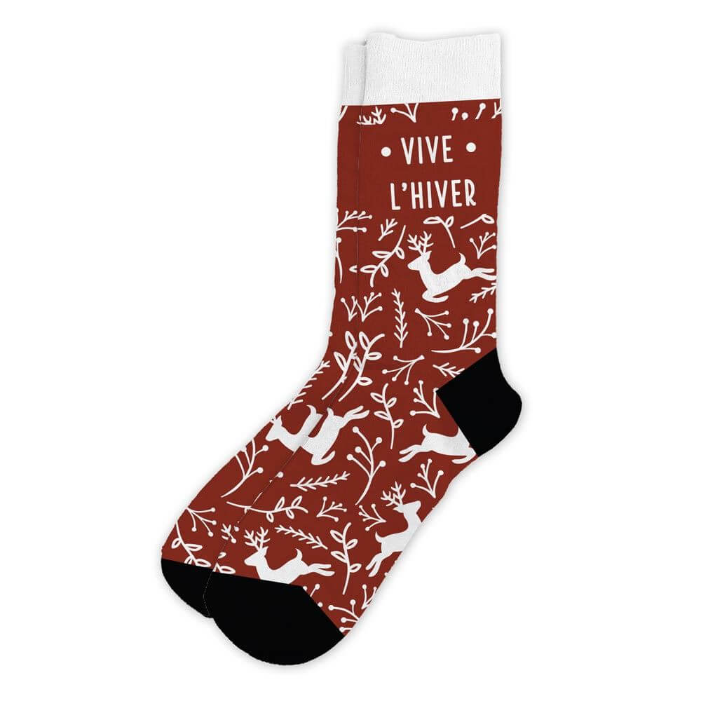 Chaussettes Vive l'hiver