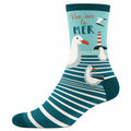chaussettes vue sur la mer