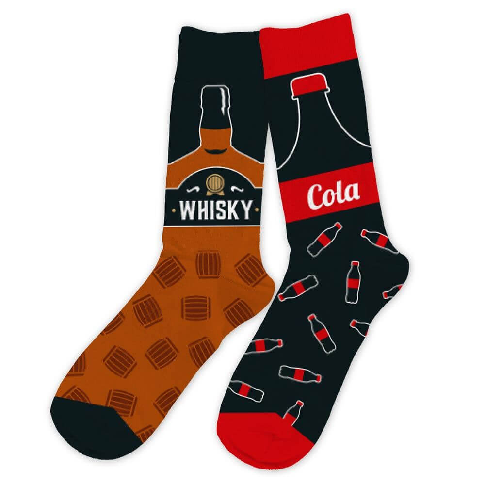 chaussettes whisky cola